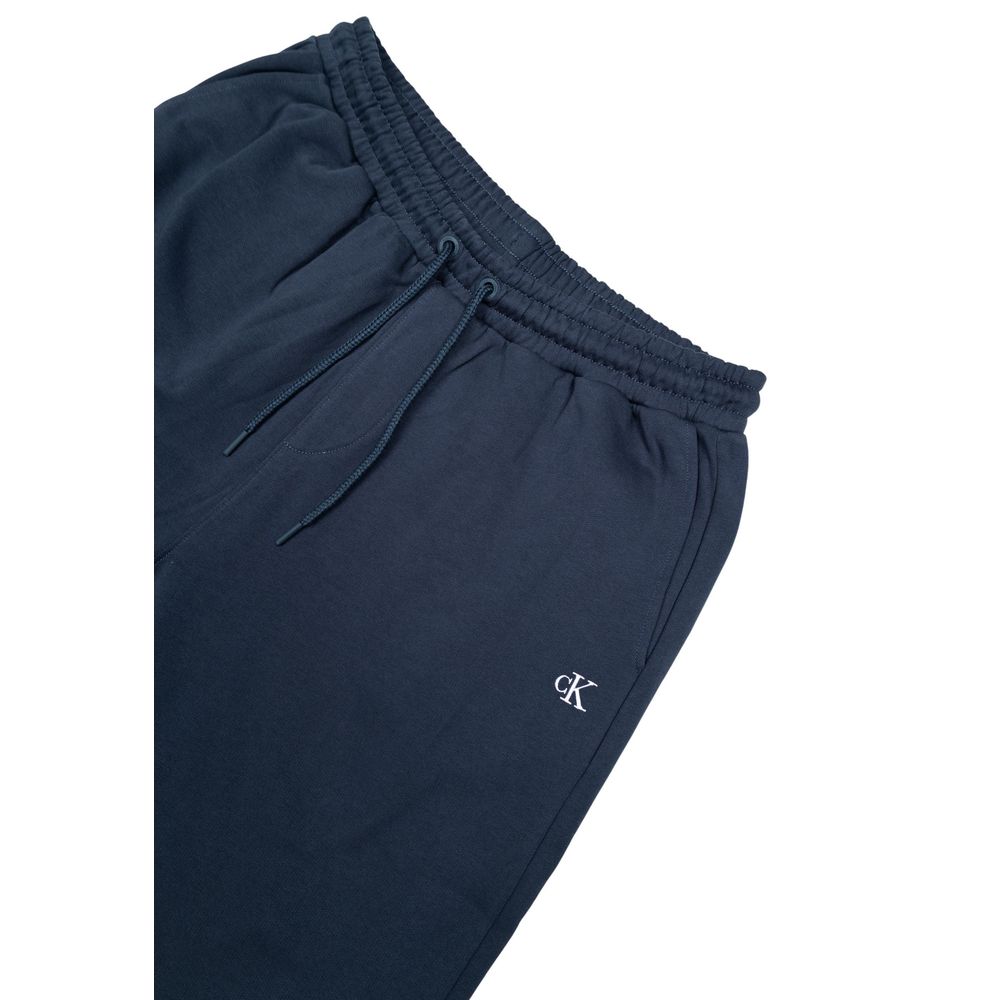 Calvin Klein Jeans Blue Organic Cotton Joggers Workout Pant
