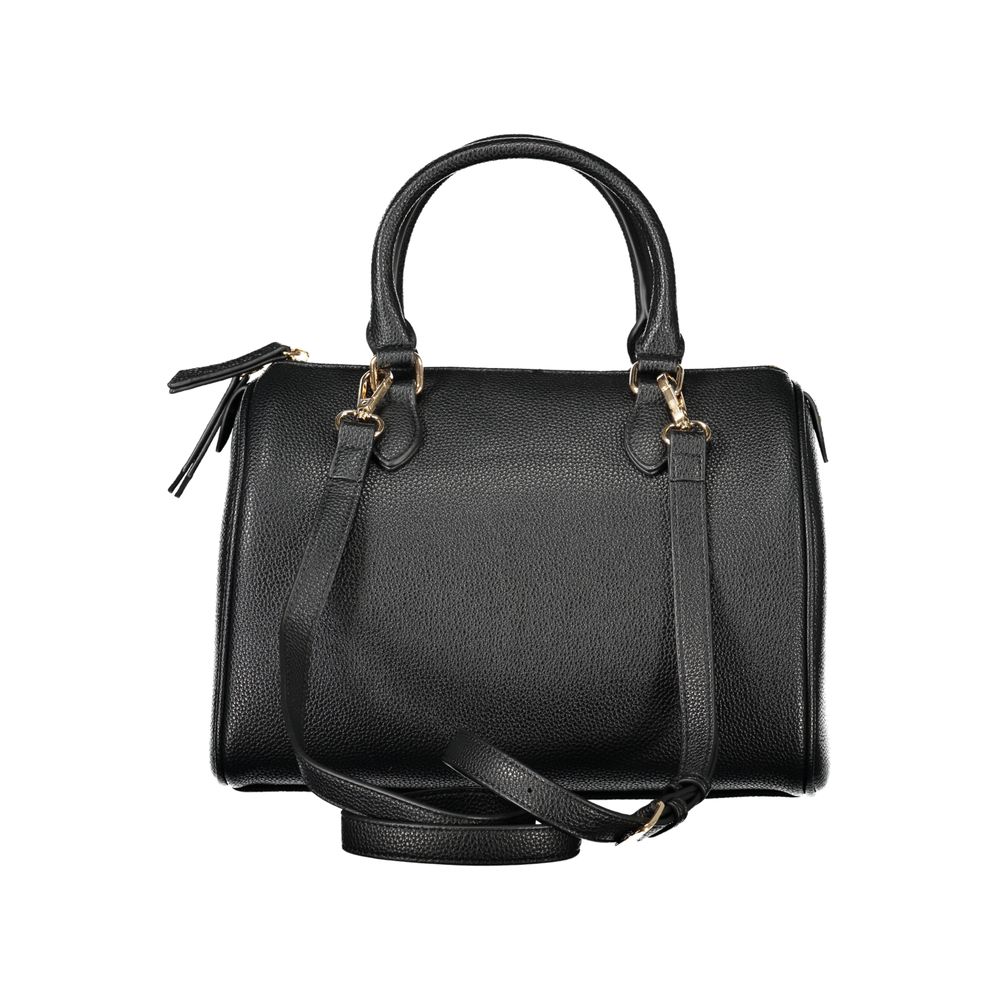 Mario Valentino Black Polyethylene Handbag