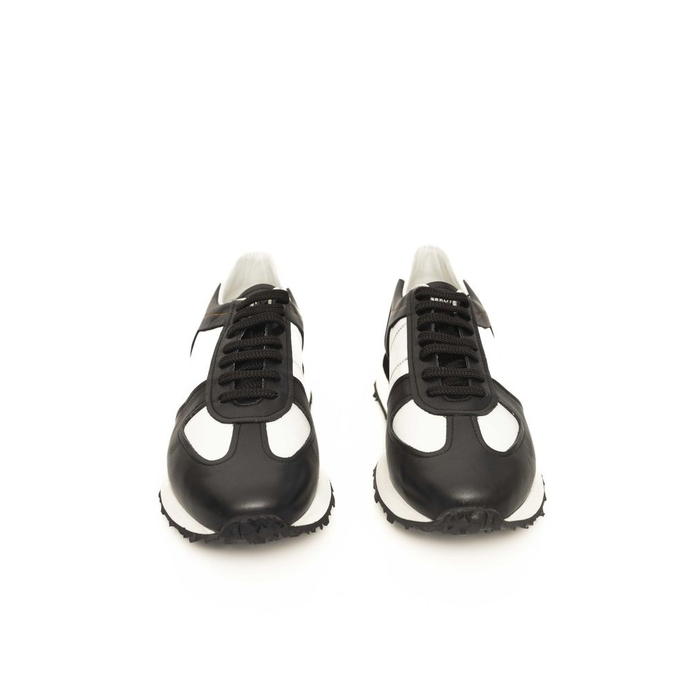Cerruti 1881 Herren-Sneaker aus schwarzem Leder
