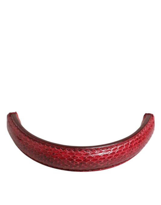 Dolce & Gabbana Red Small Ayers Leather Bag Handle Women Shoulder Strap