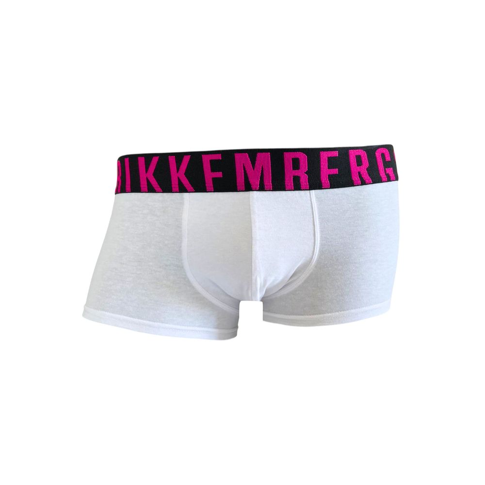Bikkembergs White Cotton Men's Boxer