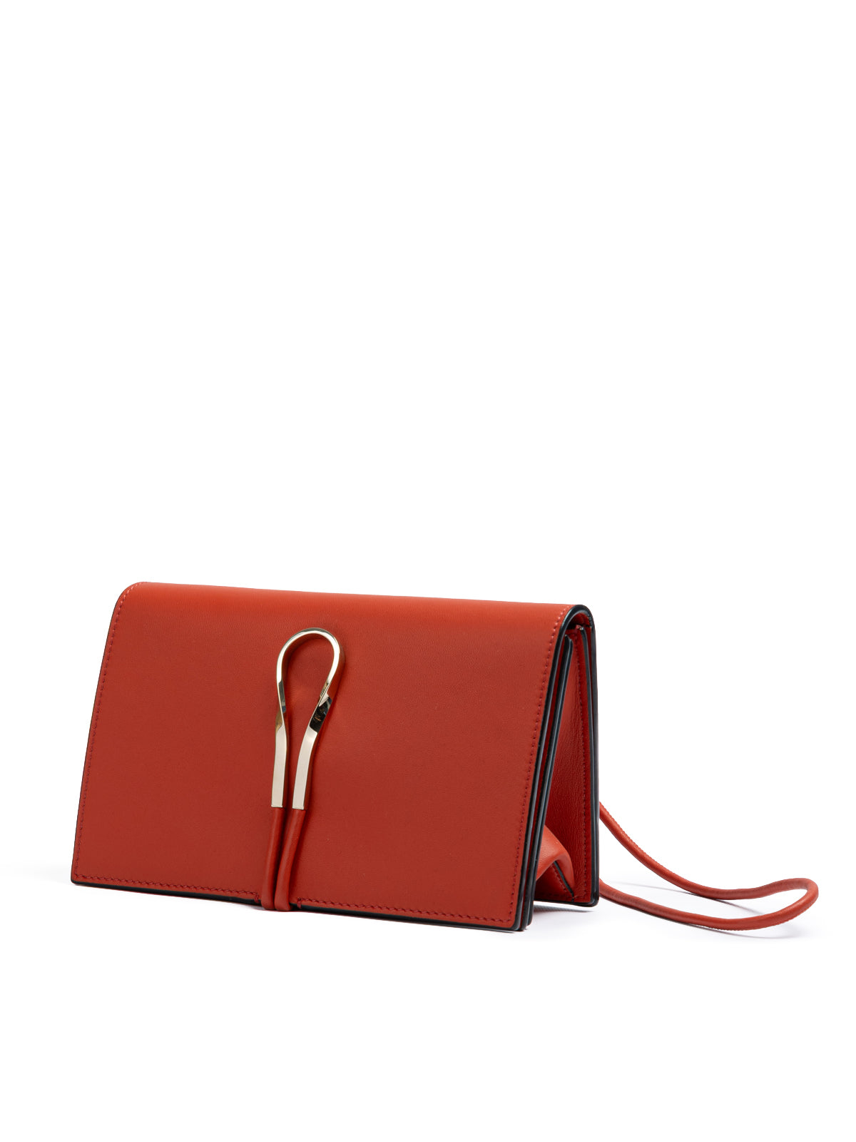 Giada Powder Pink Leather Clutch Bag (Copy)