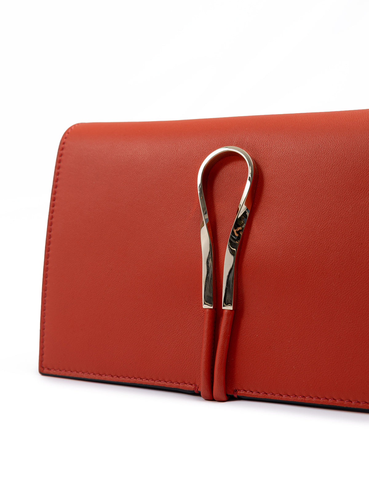 Giada Powder Pink Leather Clutch Bag (Copy)