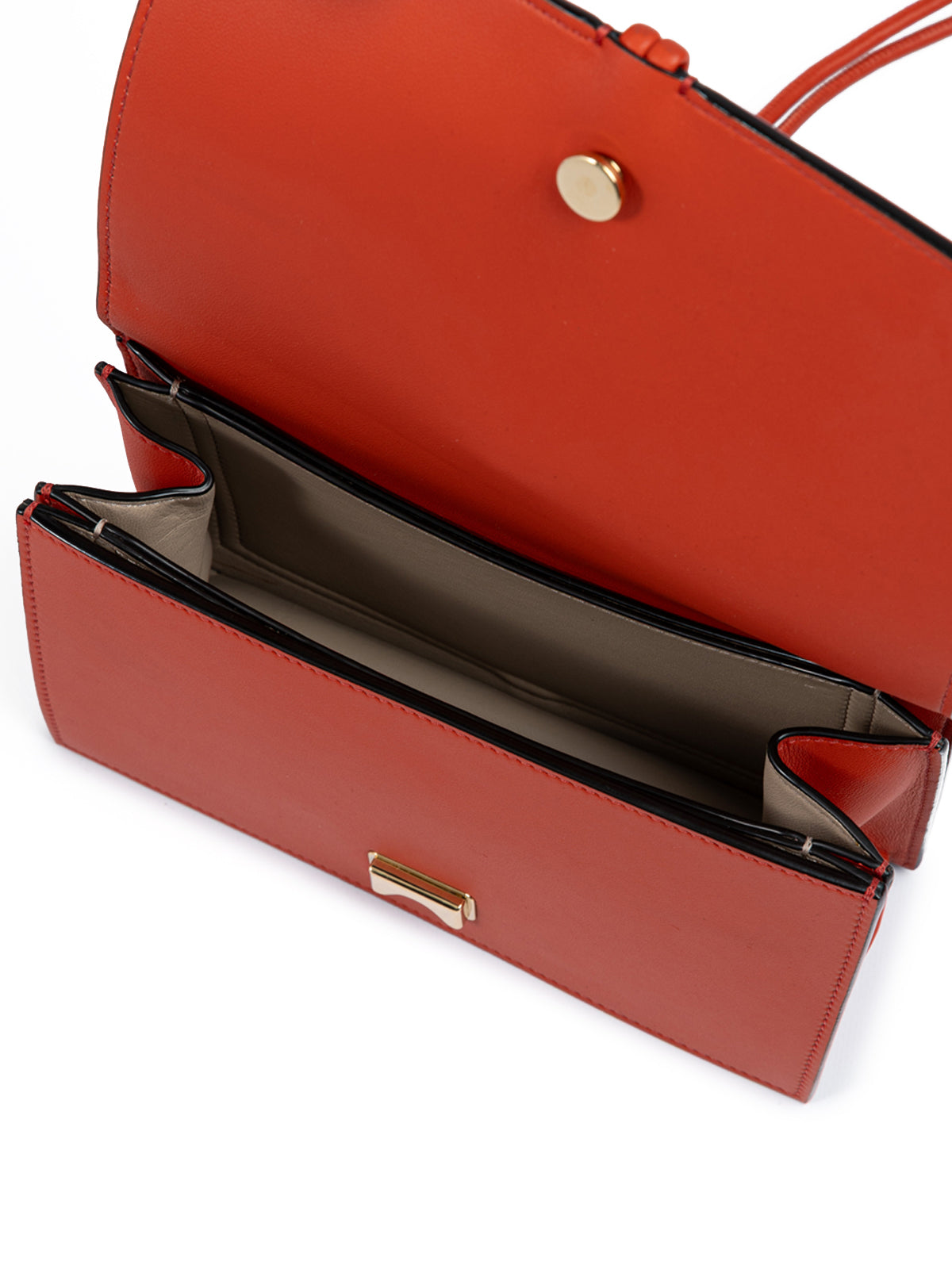 Giada Powder Pink Leather Clutch Bag (Copy)