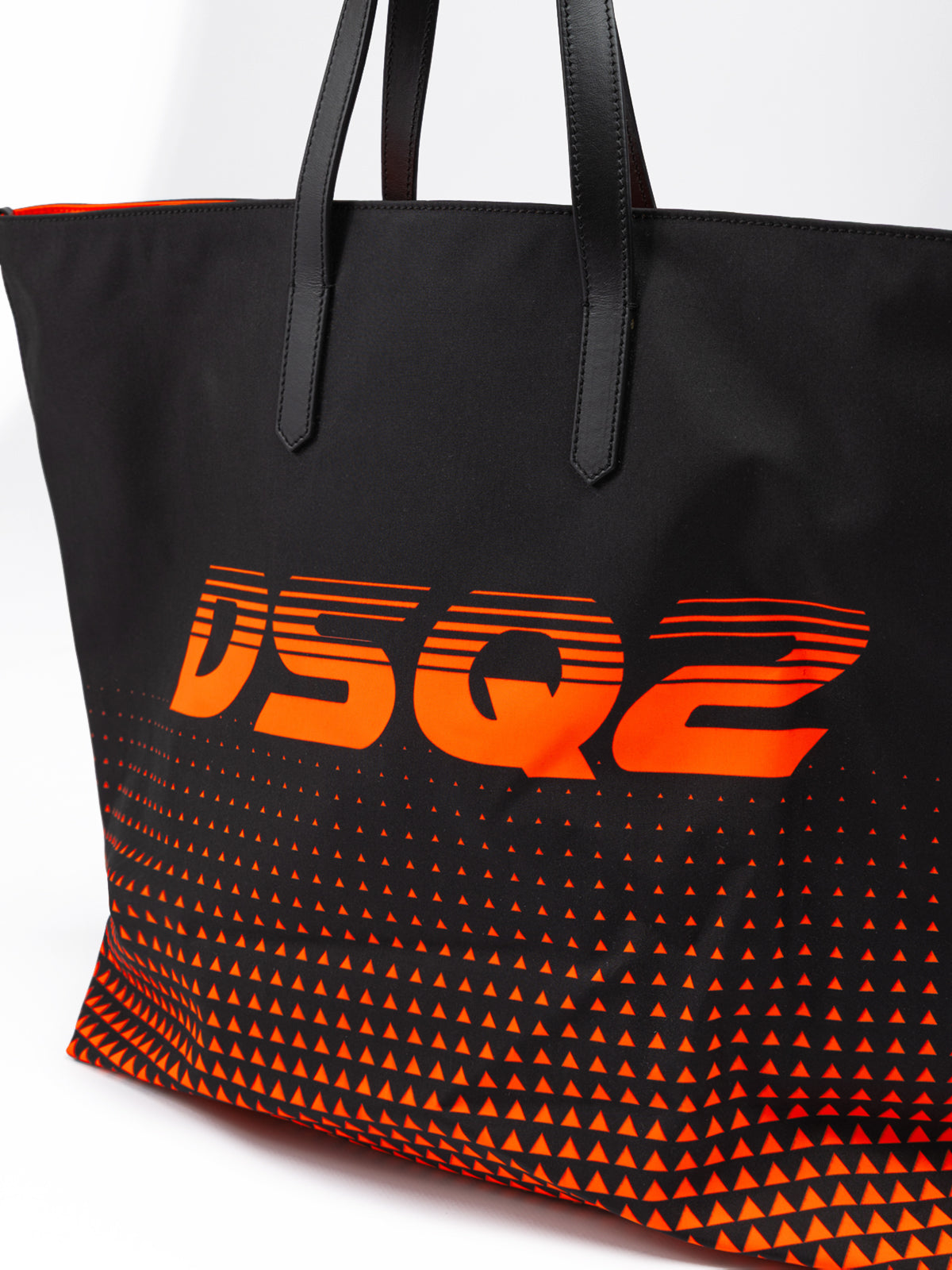 Dsquared² Bicolour Polyester Logo Shopping Bag