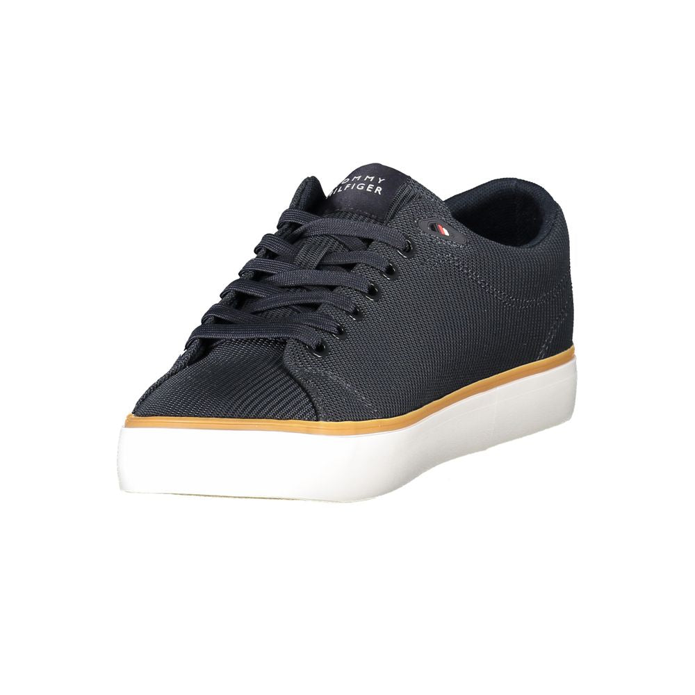 Tommy Hilfiger Blue Polyester Sneaker
