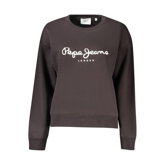 Pepe Jeans Black Cotton Sweater