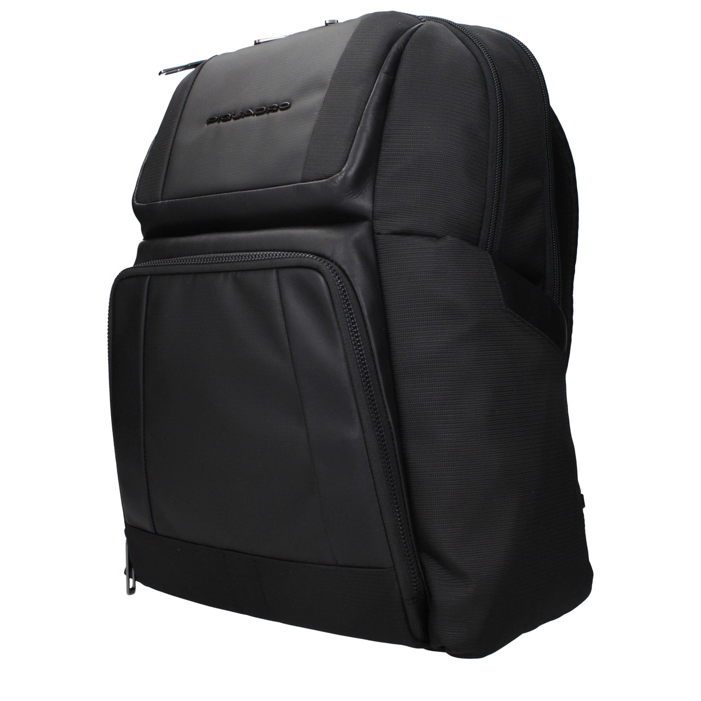 Piquadro Black Nylon Backpacks