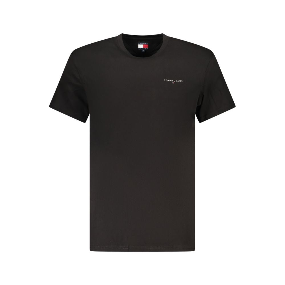 Tommy Hilfiger Black Cotton T-Shirt