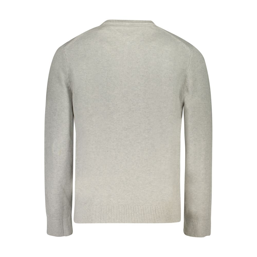 Tommy Hilfiger Gray Cotton Sweater