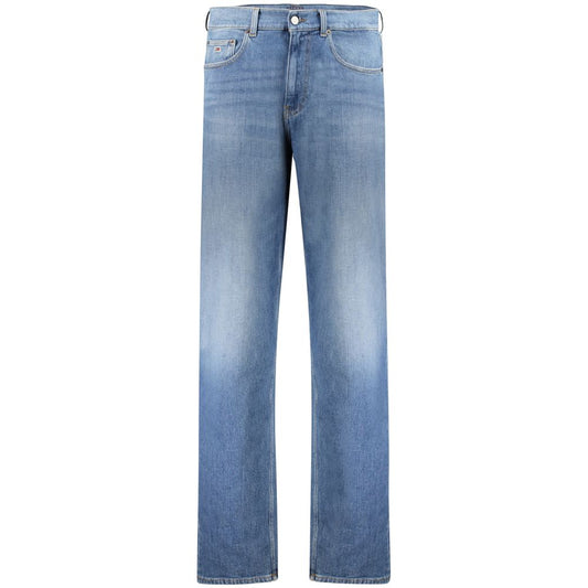 Tommy Hilfiger Blue Cotton Jeans & Pant