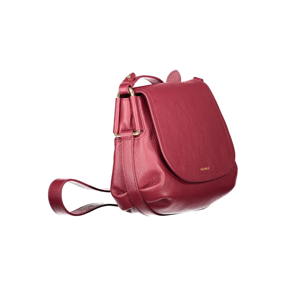 Coccinelle Purple Leather Handbag