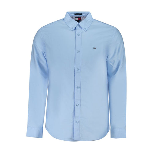 Tommy Hilfiger Blue Cotton Shirt