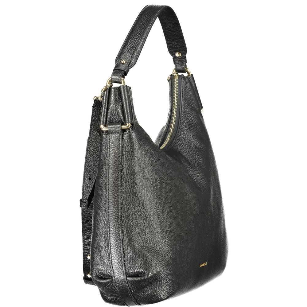 Coccinelle Black Leather Handbag
