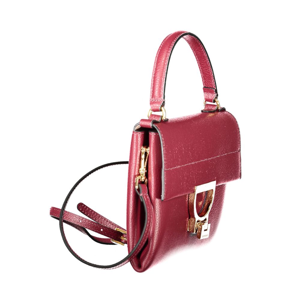 Coccinelle Purple Leather Handbag