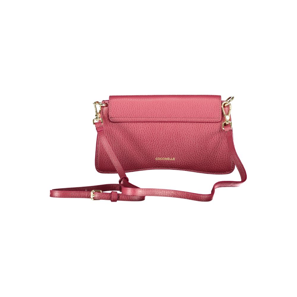 Coccinelle Purple Leather Handbag