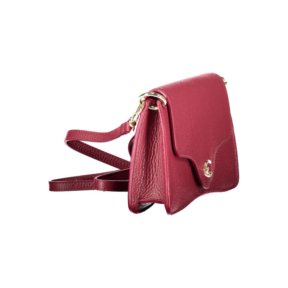 Coccinelle Purple Leather Handbag