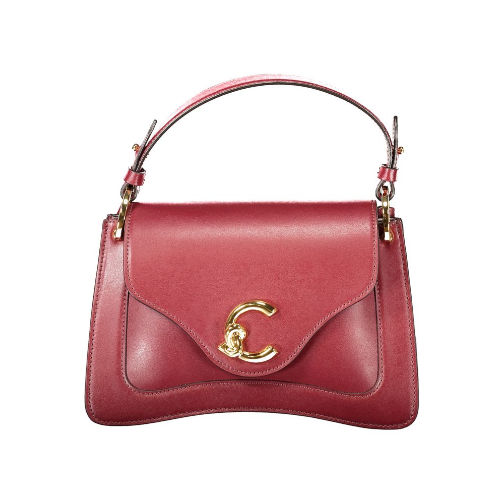 Coccinelle Purple Leather Handbag