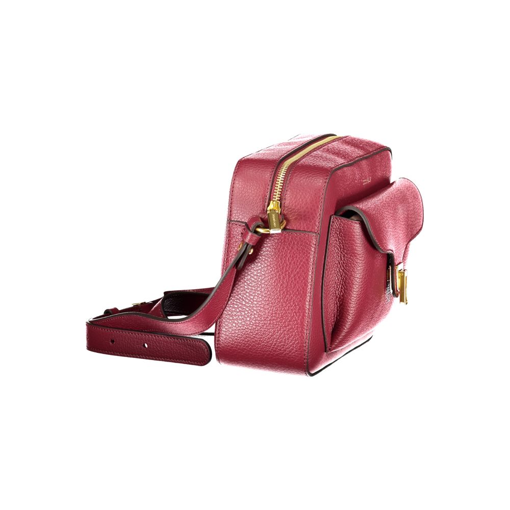 Coccinelle Purple Leather Handbag