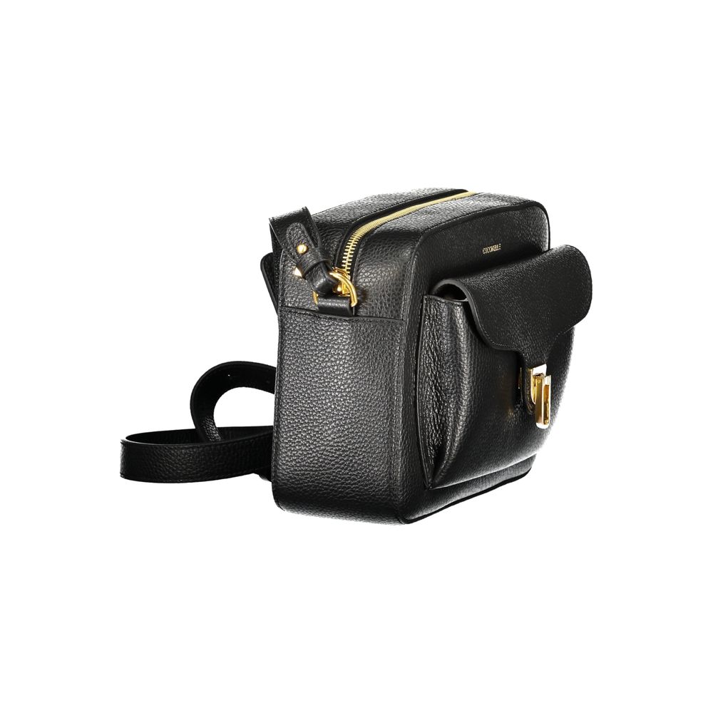 Coccinelle Black Leather Handbag