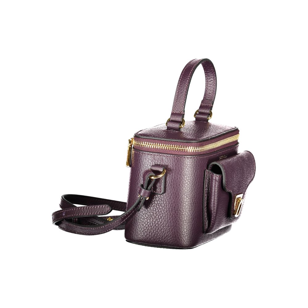 Coccinelle Purple Leather Handbag