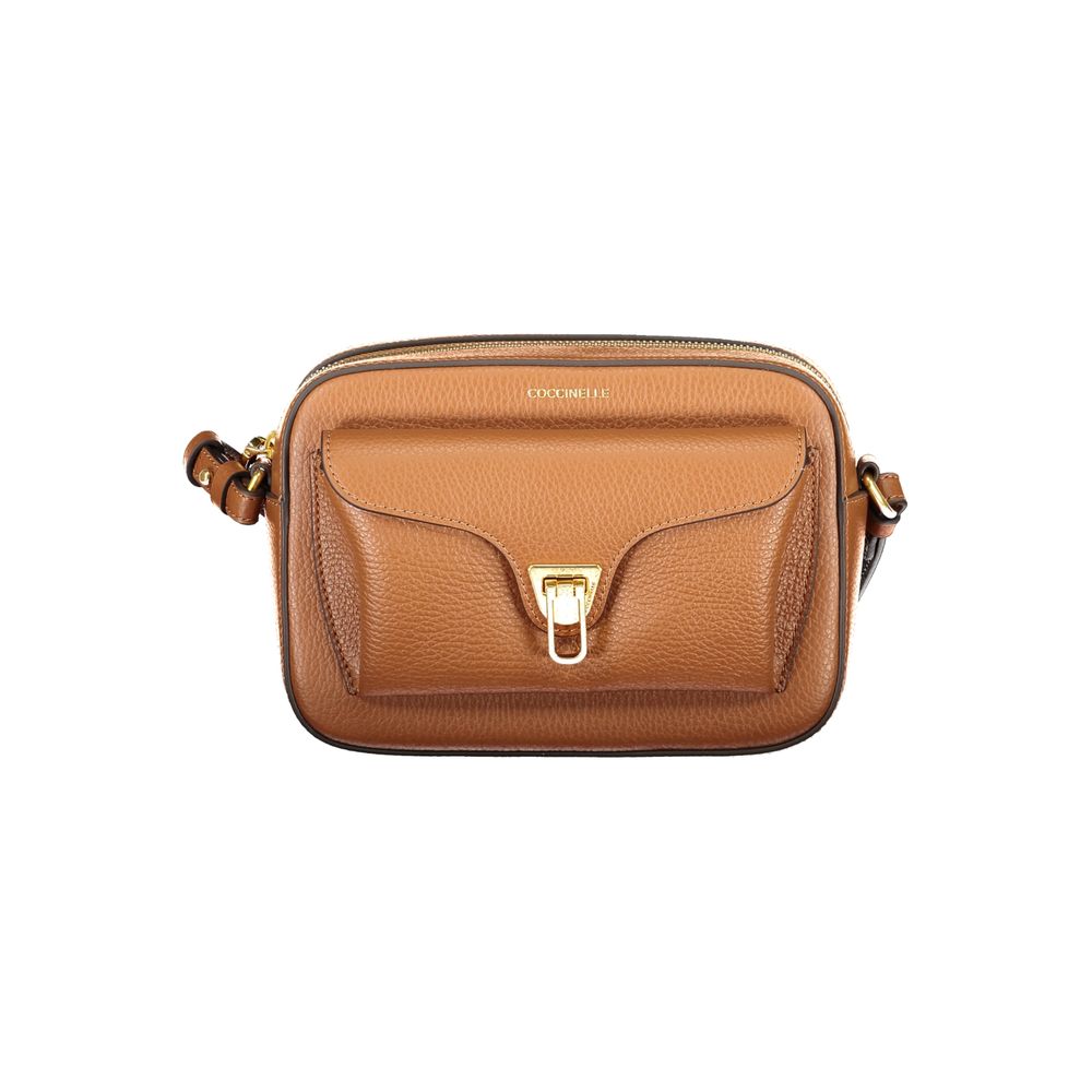 Coccinelle Brown Leather Handbag
