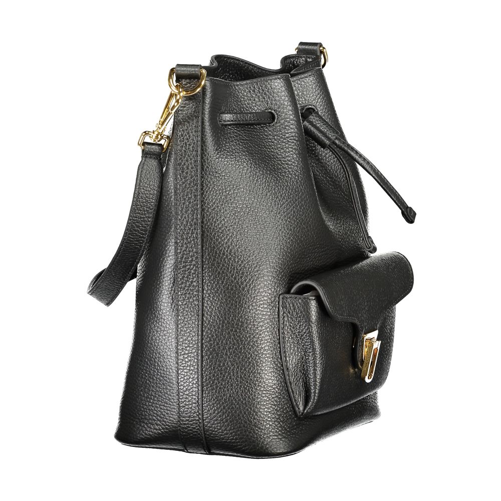 Coccinelle Black Leather Handbag