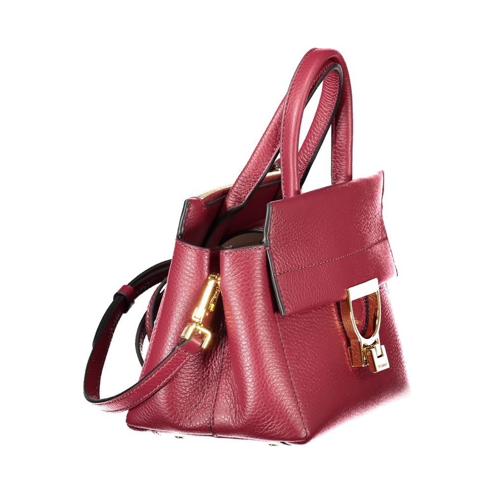 Coccinelle Purple Leather Handbag