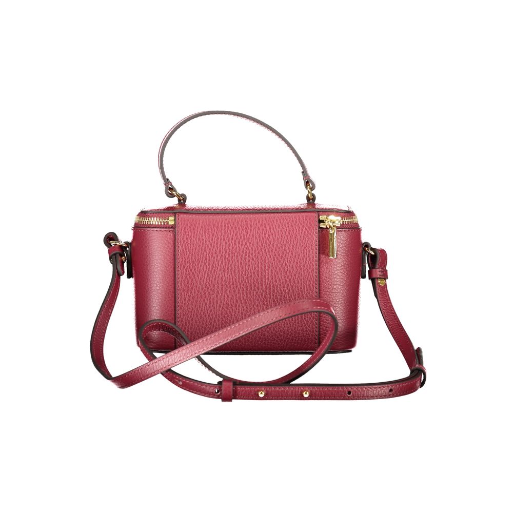 Coccinelle Purple Leather Handbag