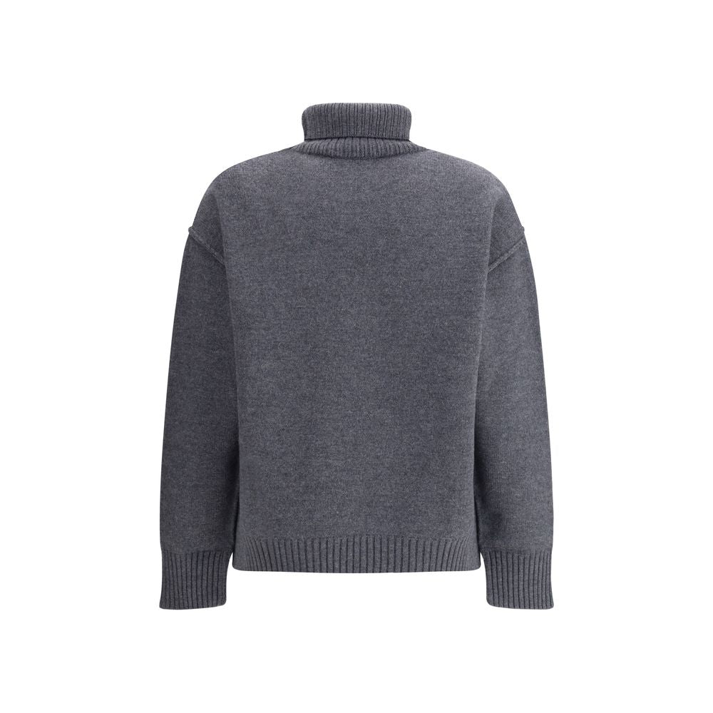 Ami Paris Ami De Coeur Turtleneck Sweater