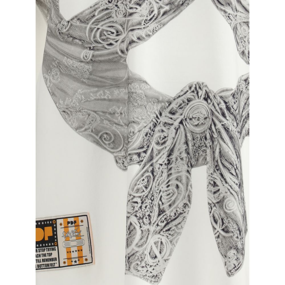 PDF Channel The Boy White Flake T-Shirt