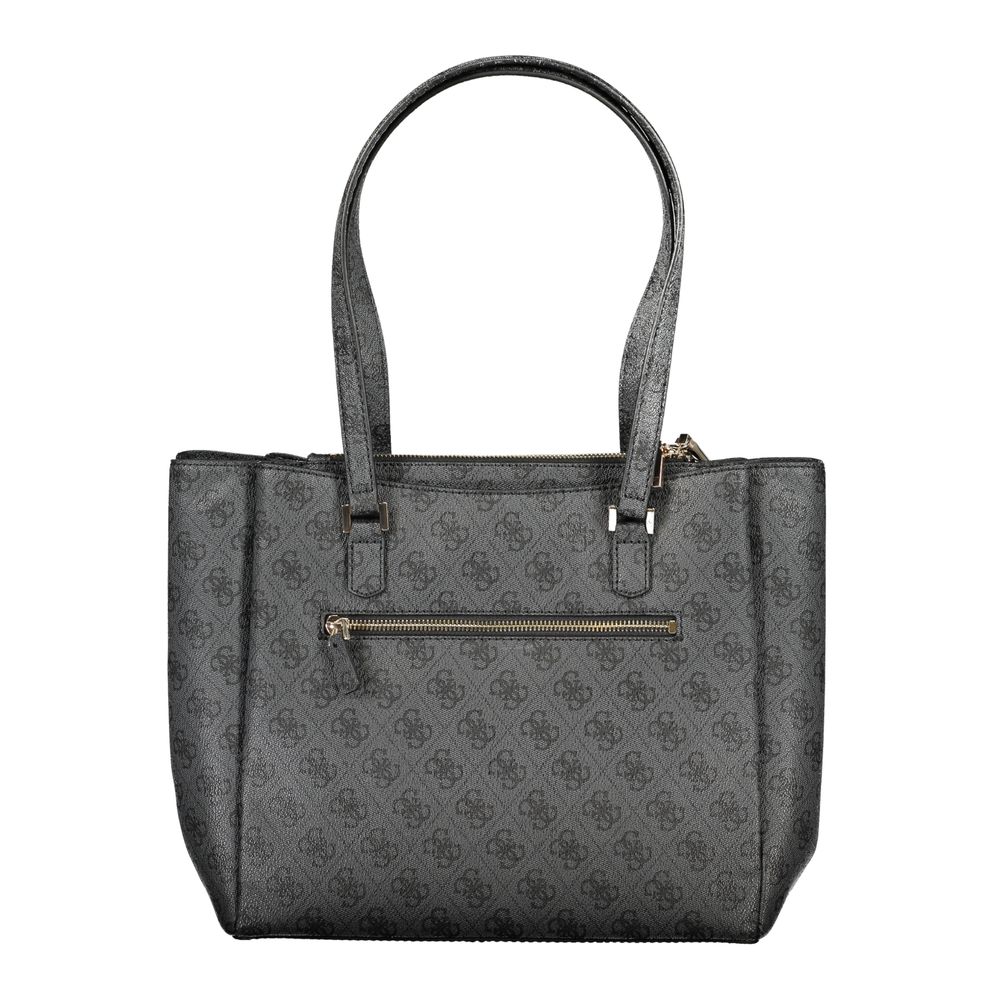 Guess Jeans Black Polyethylene Handbag