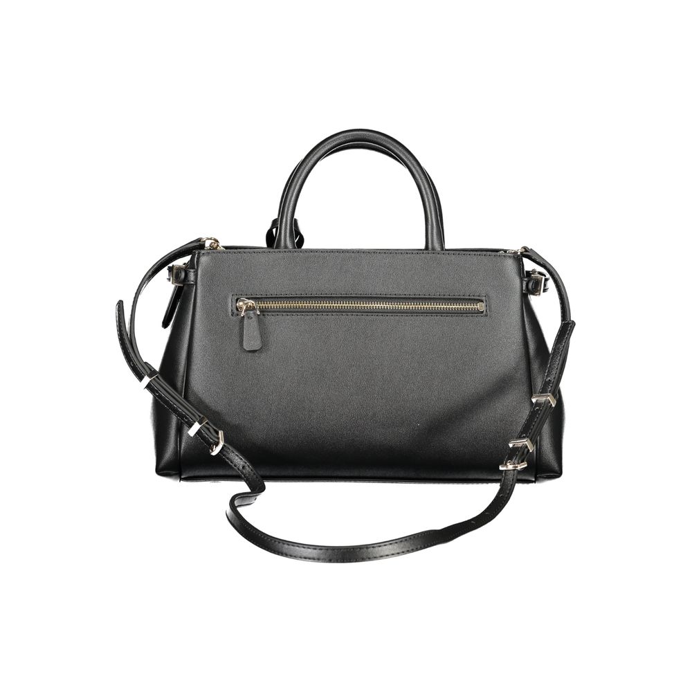 Guess Jeans Black Polyethylene Handbag