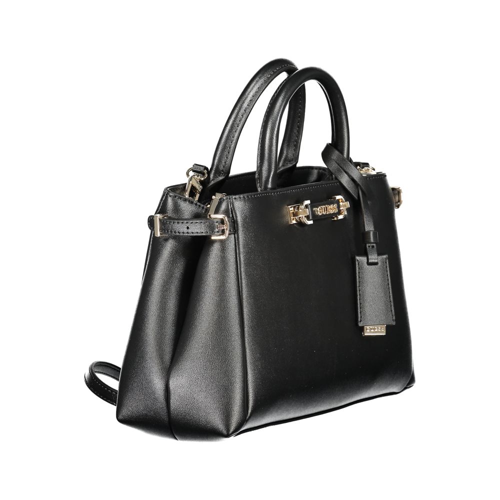 Guess Jeans Black Polyethylene Handbag