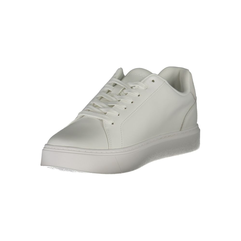 Calvin Klein White Polyester Sneaker