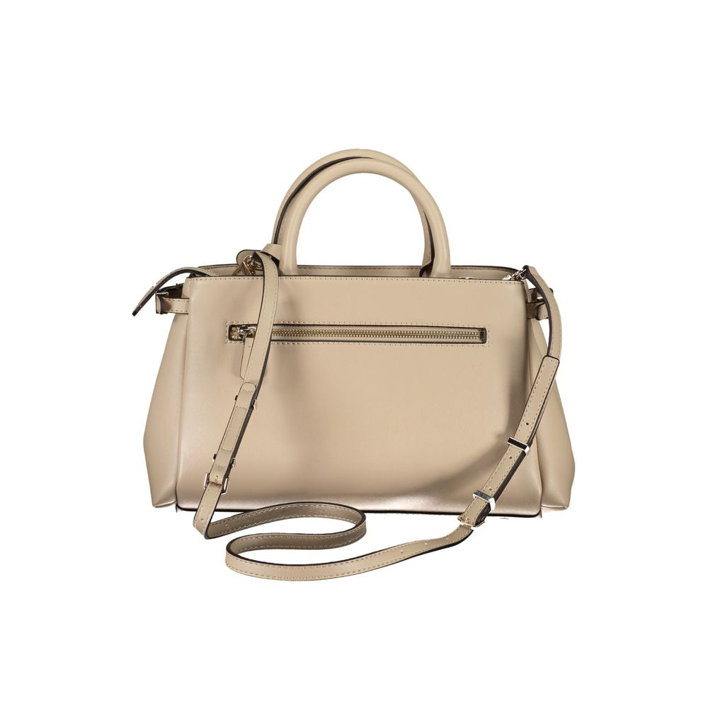 Guess Jeans Beige Polyethylene Handbag