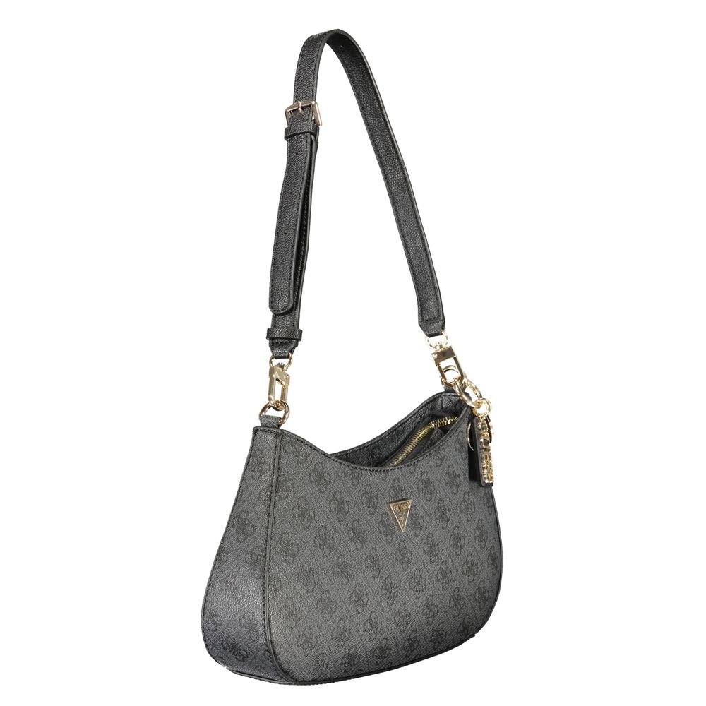 Guess Jeans Black Polyethylene Handbag