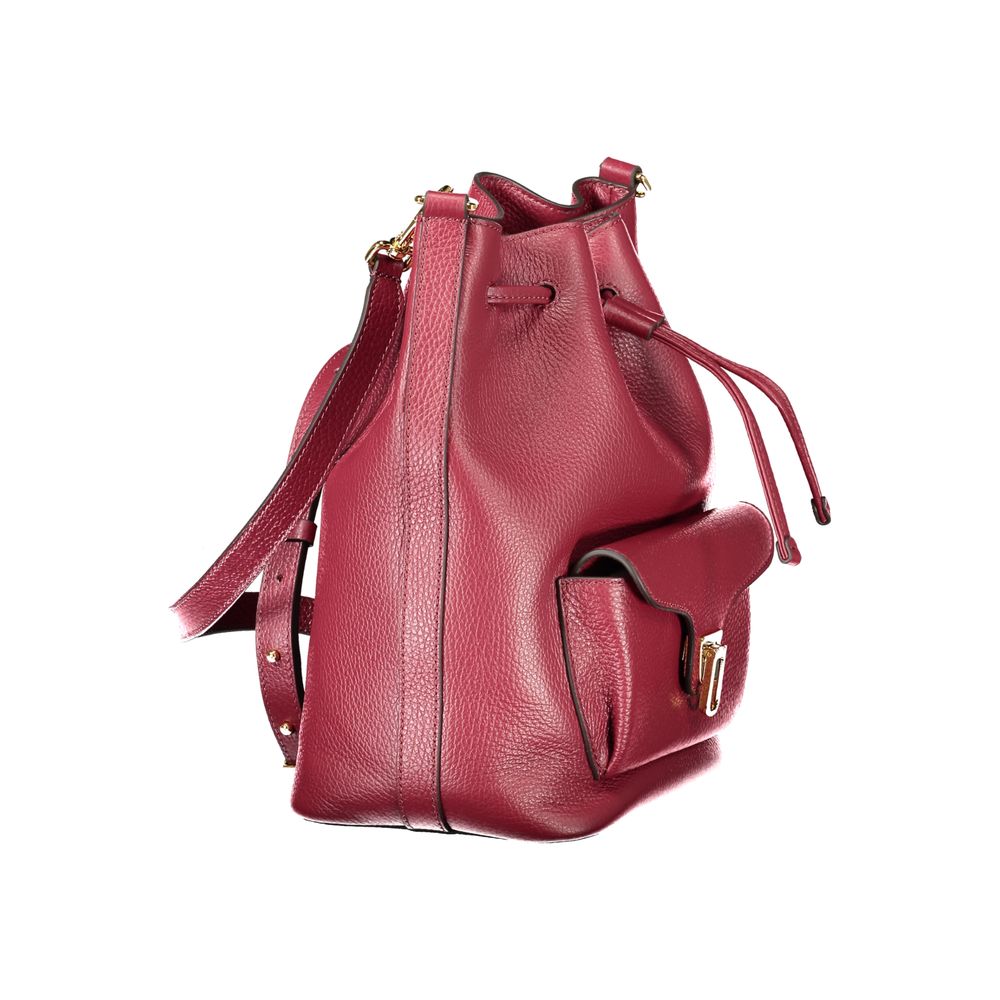 Coccinelle Purple Leather Handbag