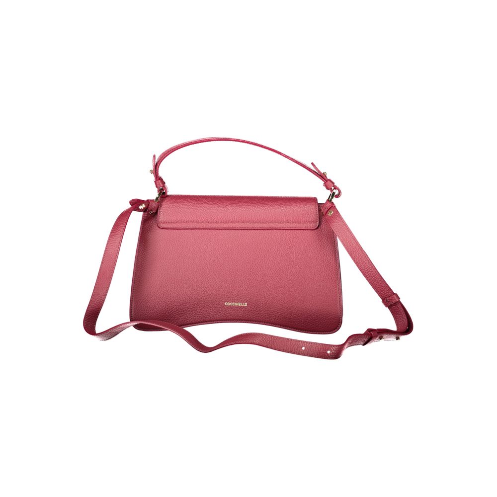 Coccinelle Purple Leather Handbag