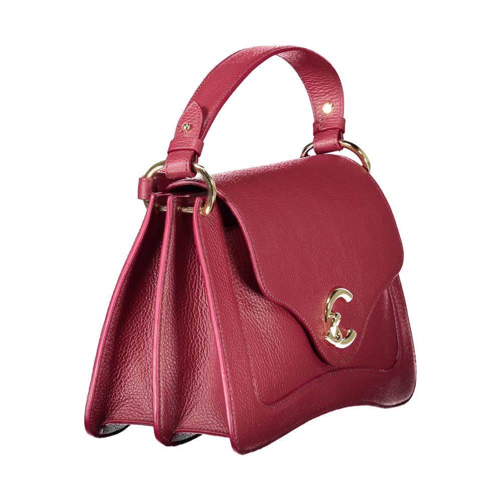 Coccinelle Purple Leather Handbag