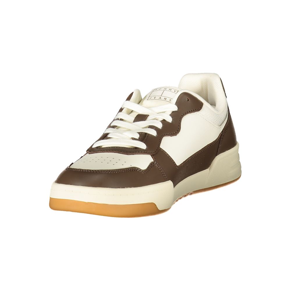 Tommy Hilfiger White Polyester Sneaker