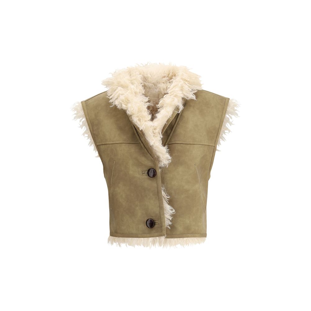 Marant Etoile Shearling faux leatherClara Gilet