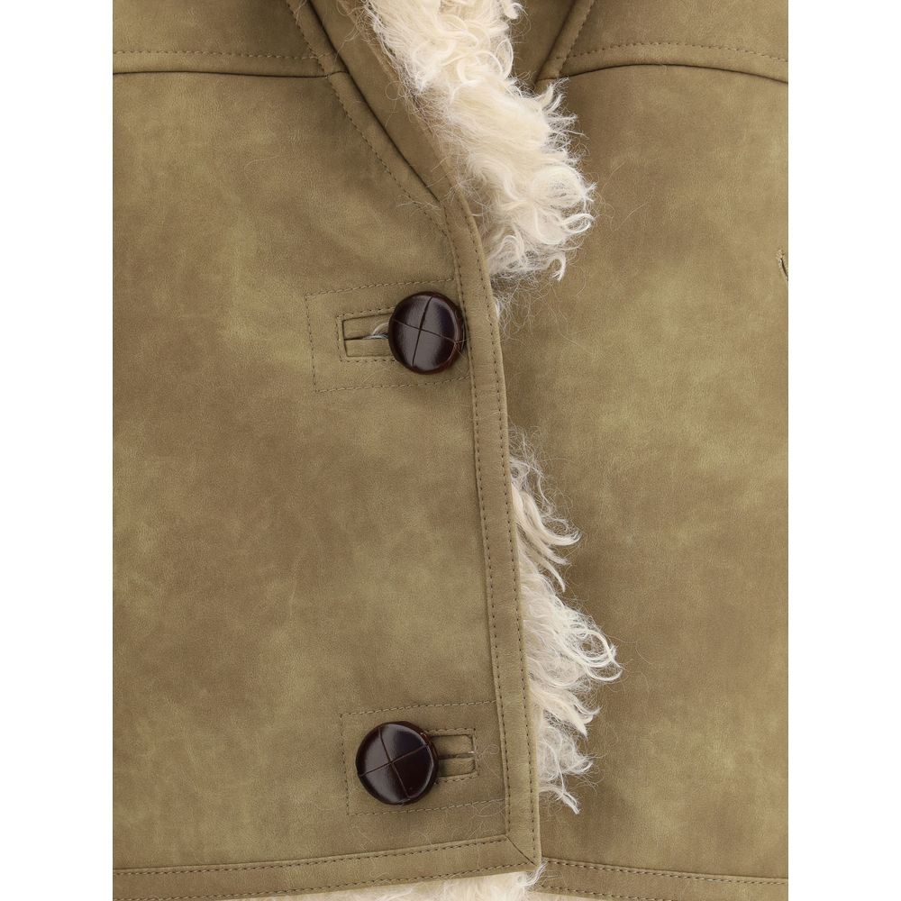 Marant Etoile Shearling faux leatherClara Gilet