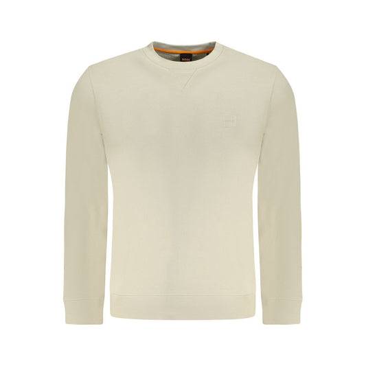Hugo Boss Beige Cotton Sweater