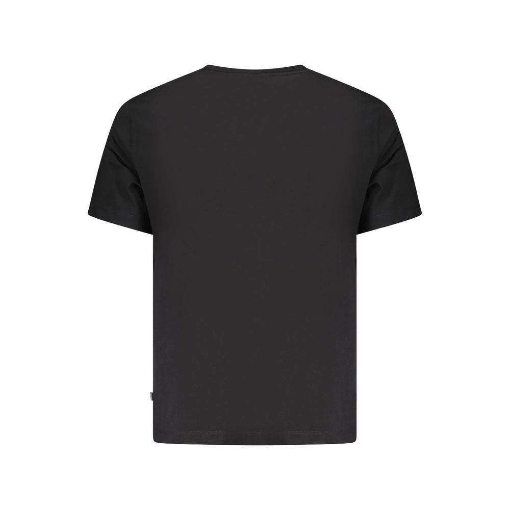 Guess Jeans Black Cotton T-Shirt