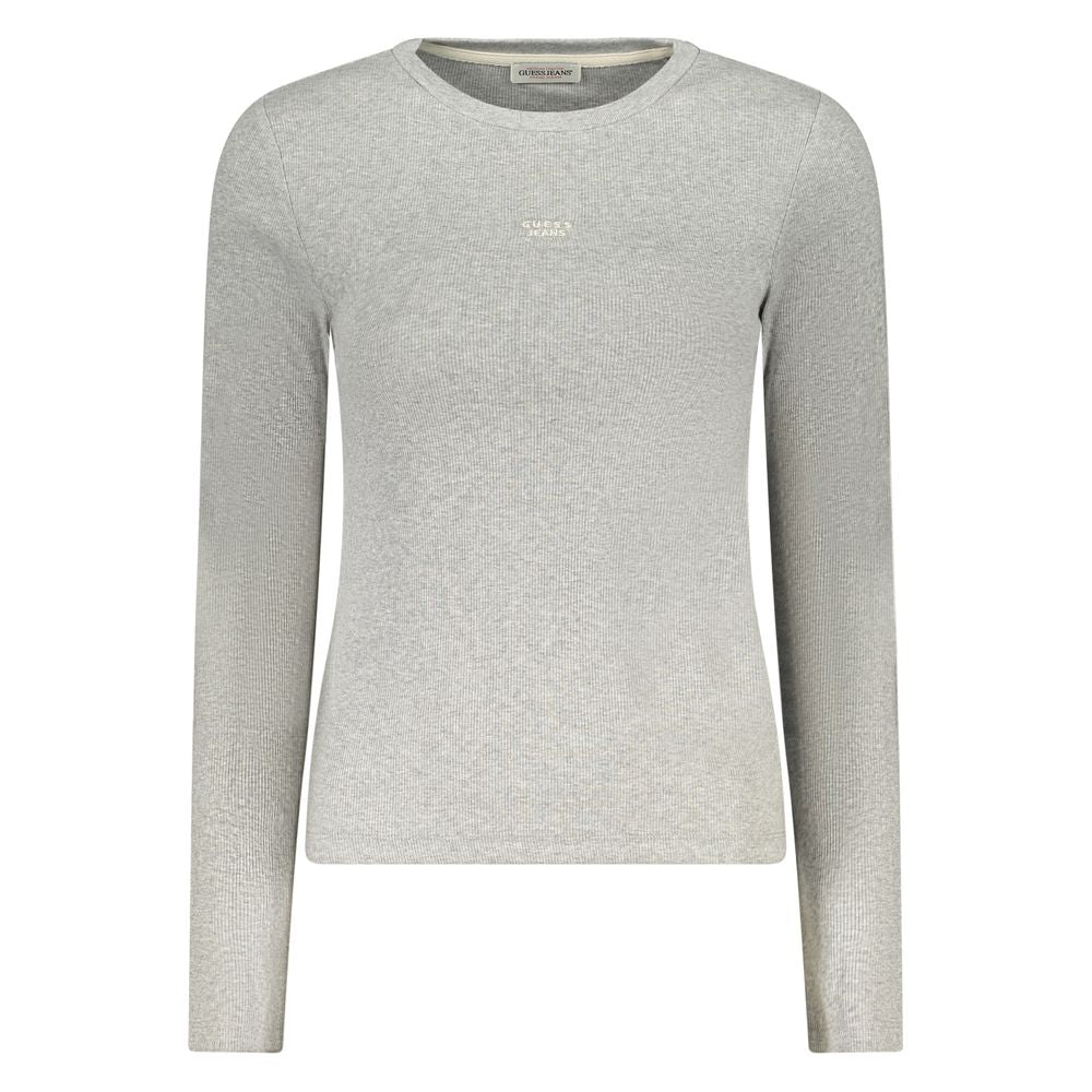 Guess Jeans Gray Cotton Tops & T-Shirt
