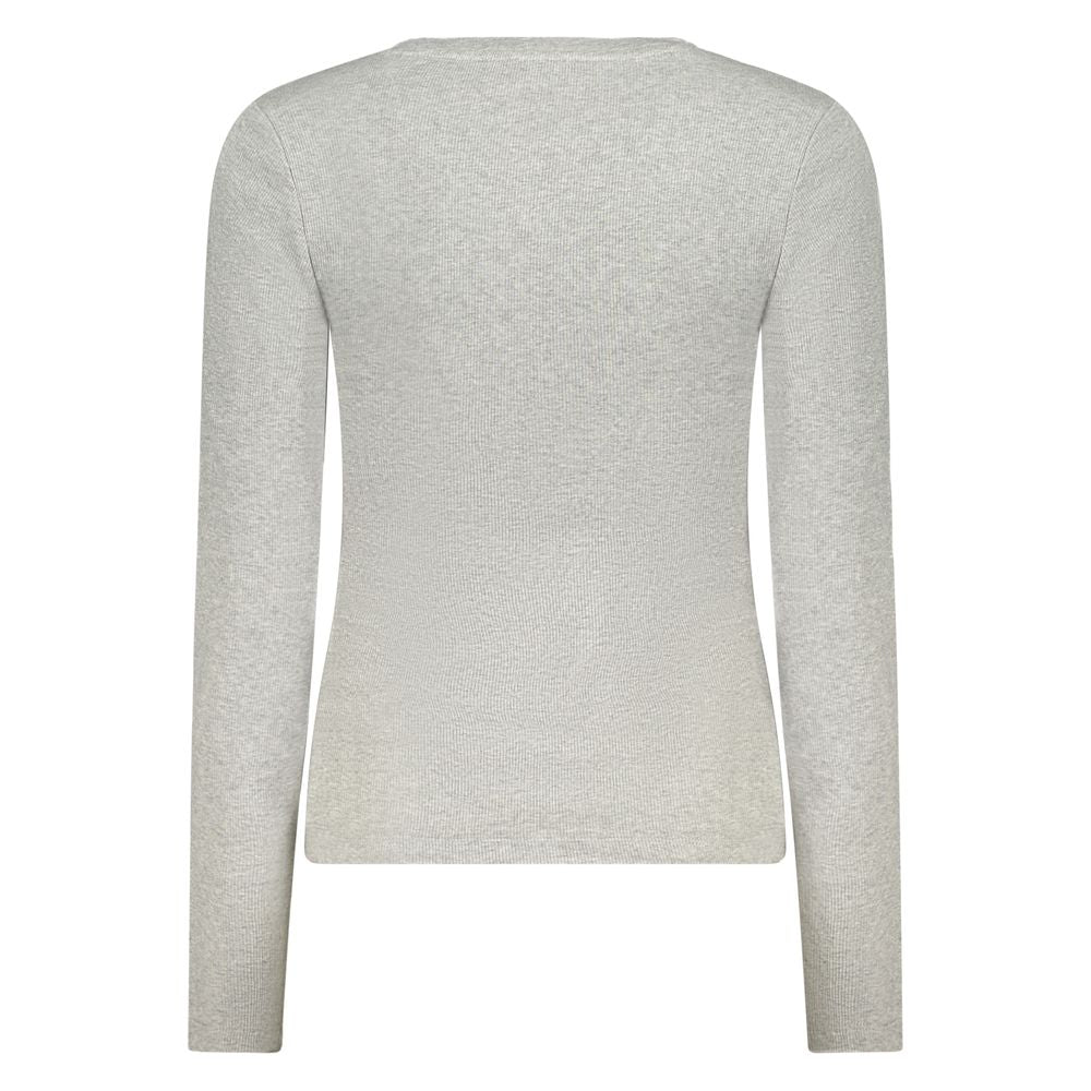 Guess Jeans Gray Cotton Tops & T-Shirt