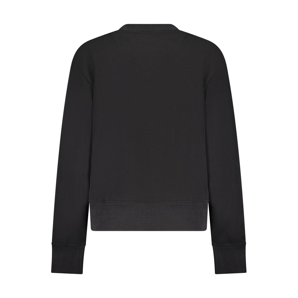 Guess Jeans Black Cotton Sweater