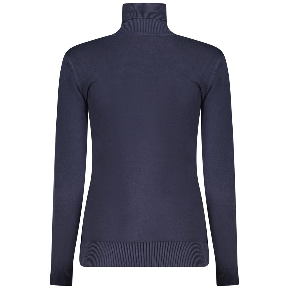 Guess Jeans Blue Viscose Sweater