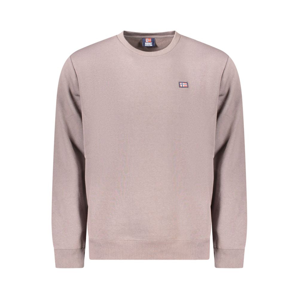 Norway 1963 Brown Cotton Sweater